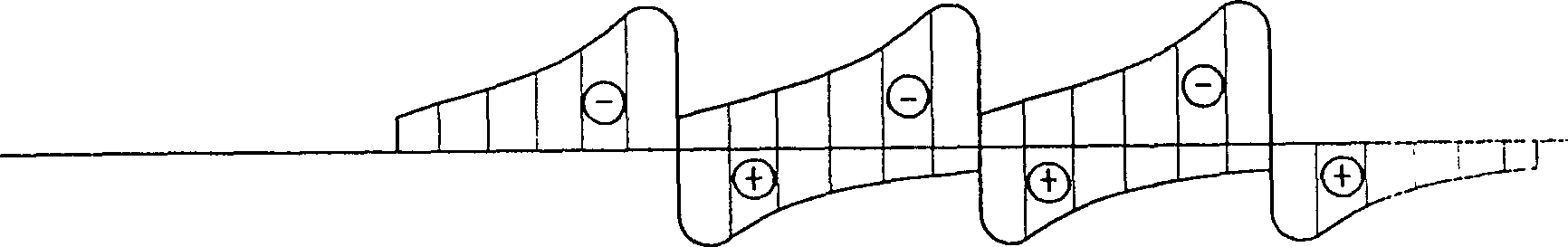 Pull-pressure dispersed protecting anchor cable and its construction method