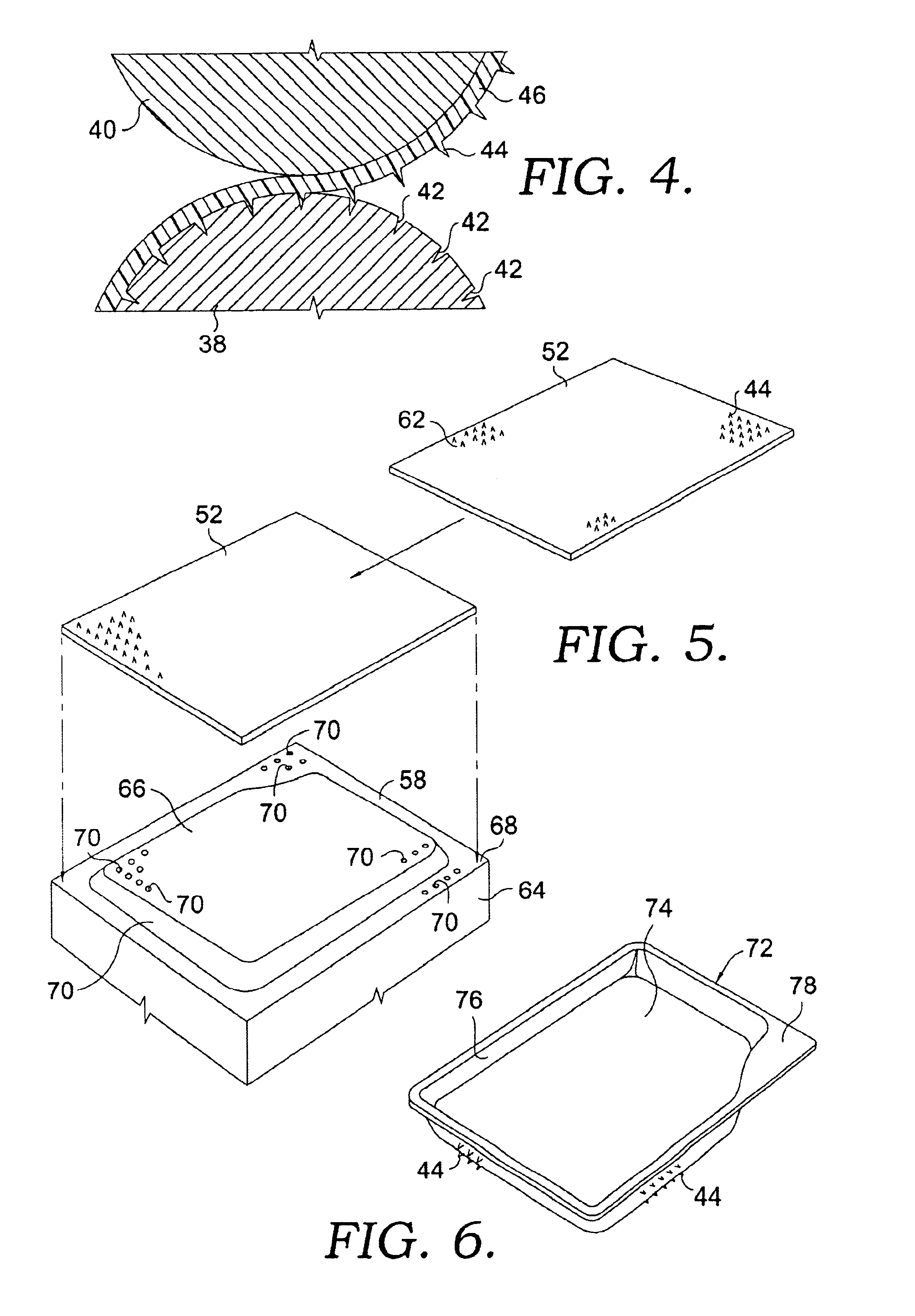 Method for producing contoured vehicle floor mats having integrally formed nibs