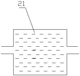 Honeycomb cavity gasification heat energy power system using nuclear power plant hot drained water