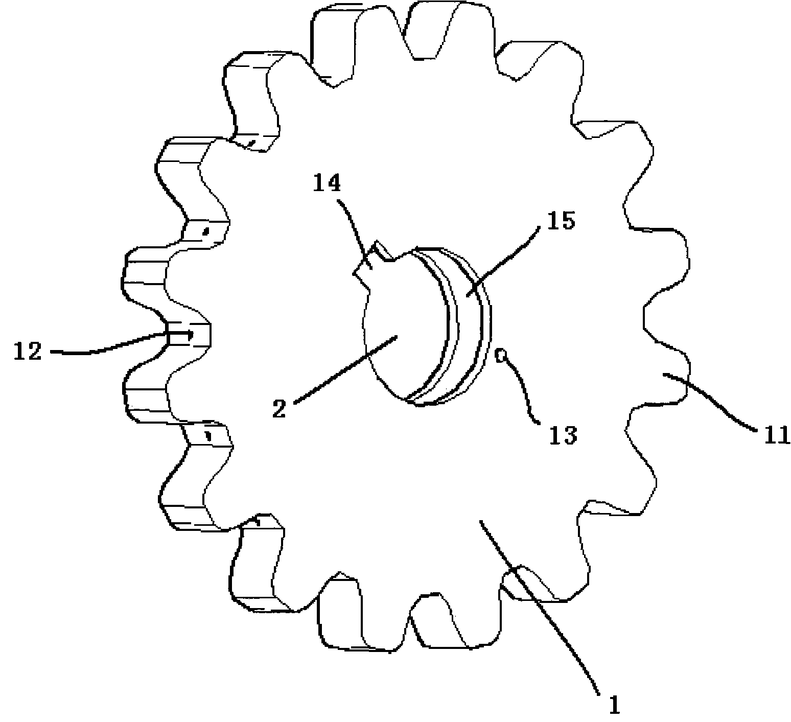 Oil-accumulating lubrication gear