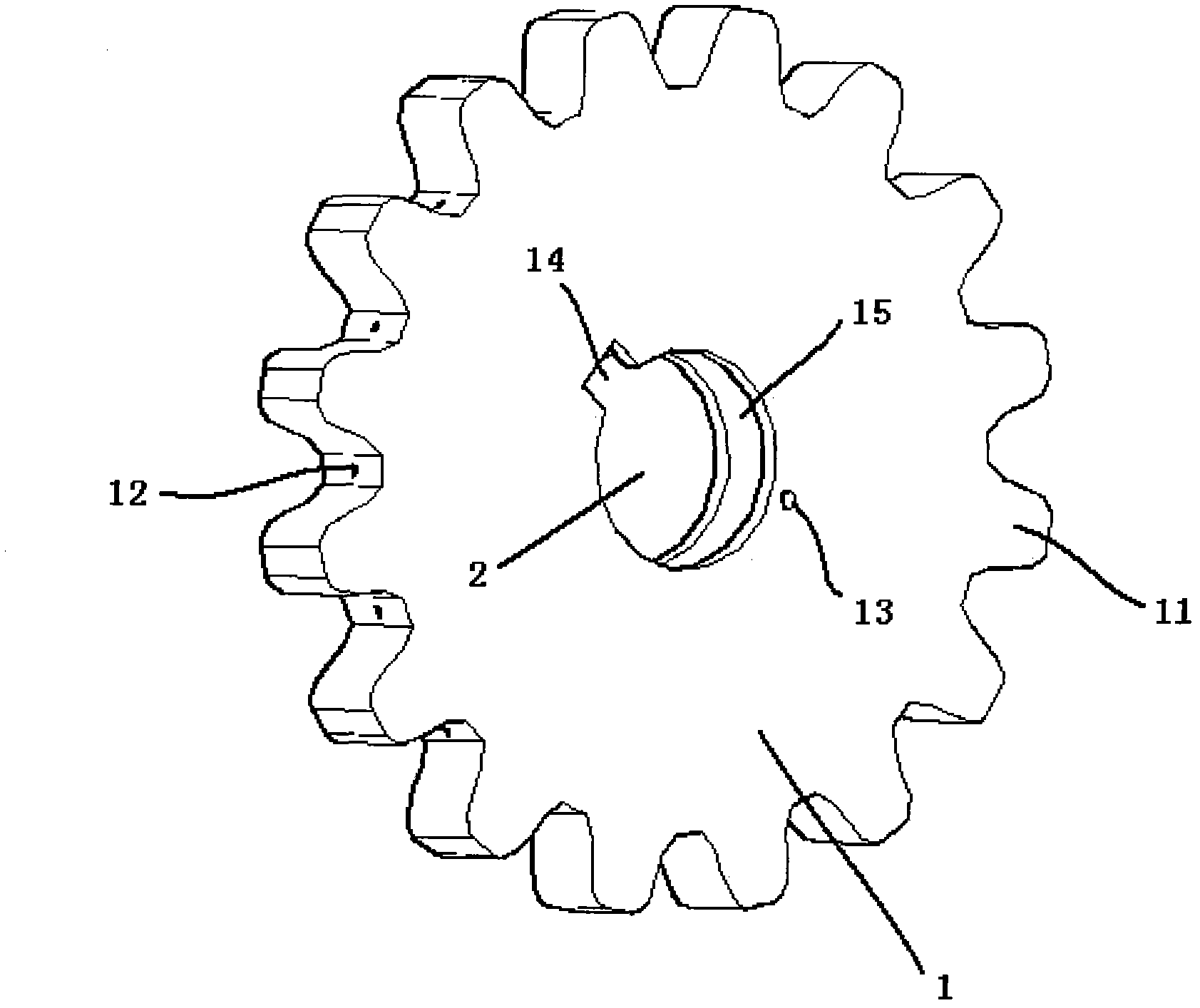 Oil-accumulating lubrication gear