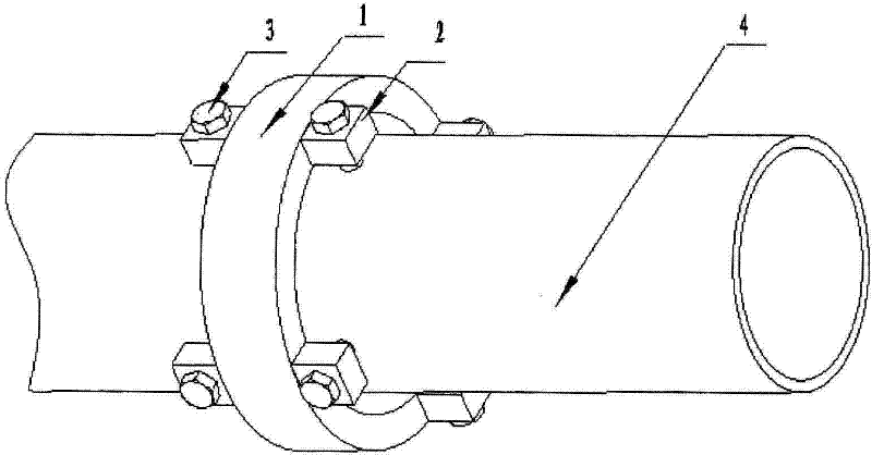 Machining process for slender shaft type part of unmachined outer circle