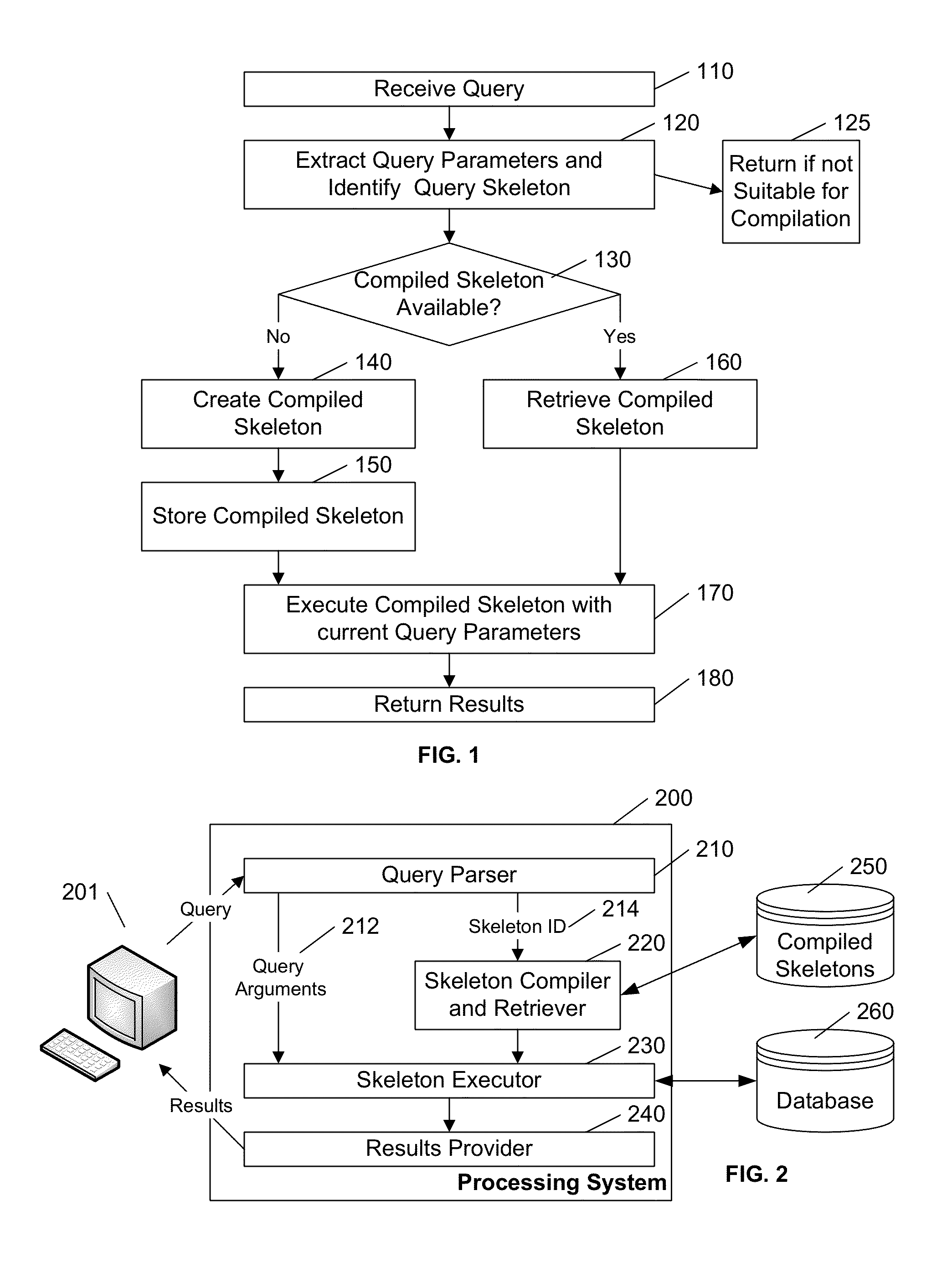 Distributed query cache in a database system