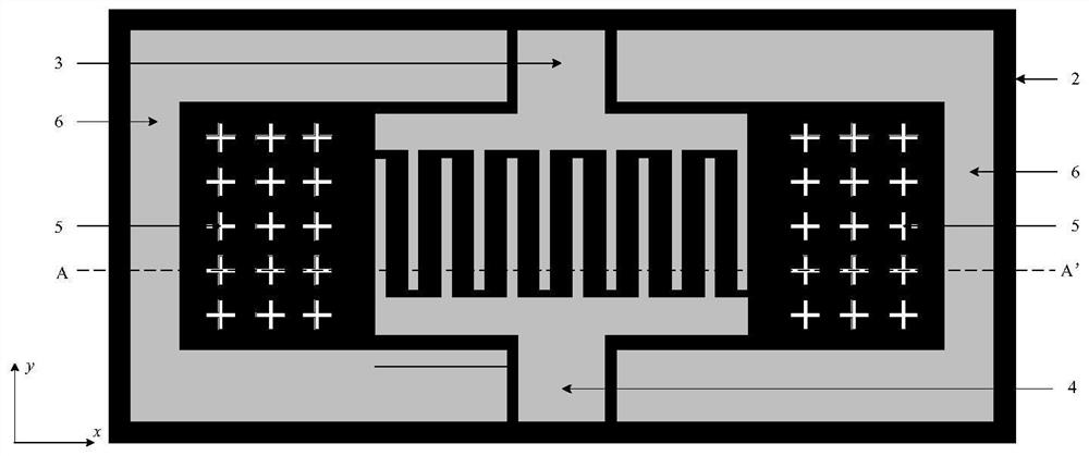 Surface acoustic wave resonator having photonic crystal reflector