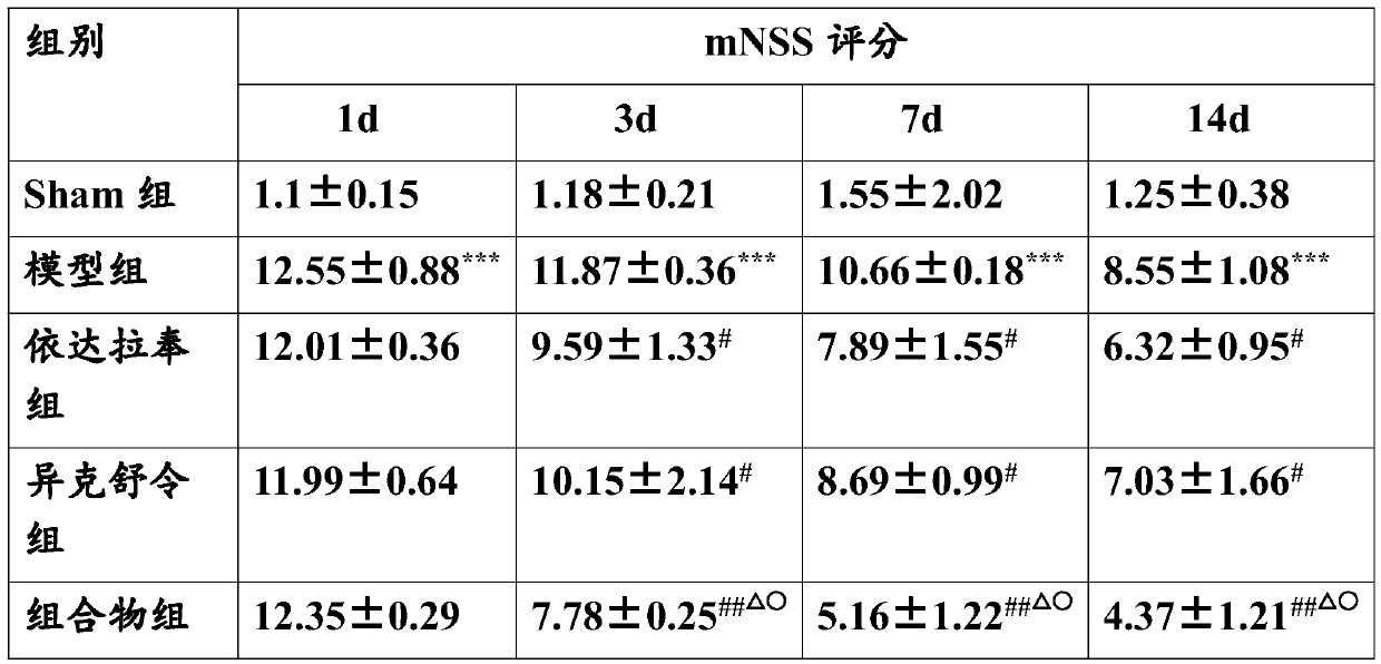 Pharmaceutical composition for treating traumatic brain injury and preparation thereof