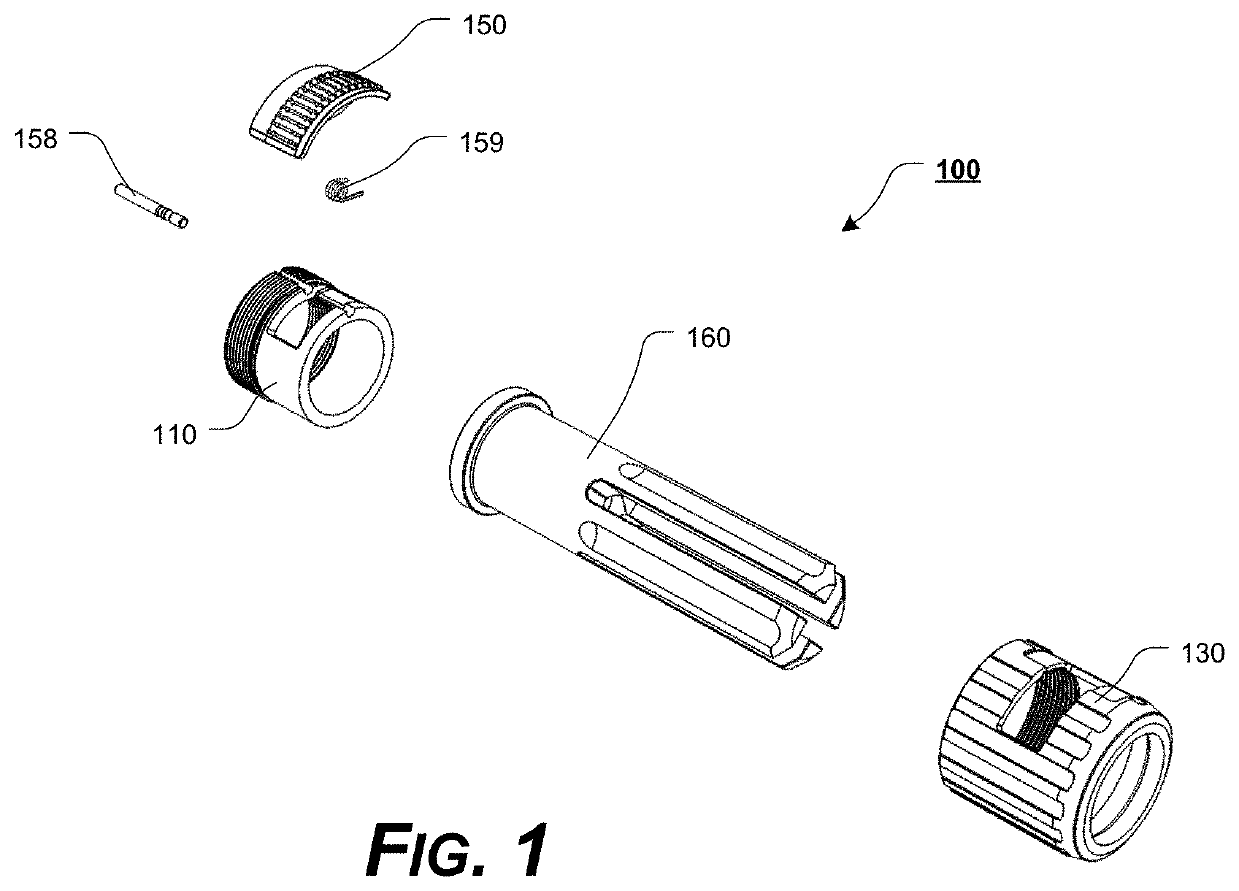 Muzzle device mounting system