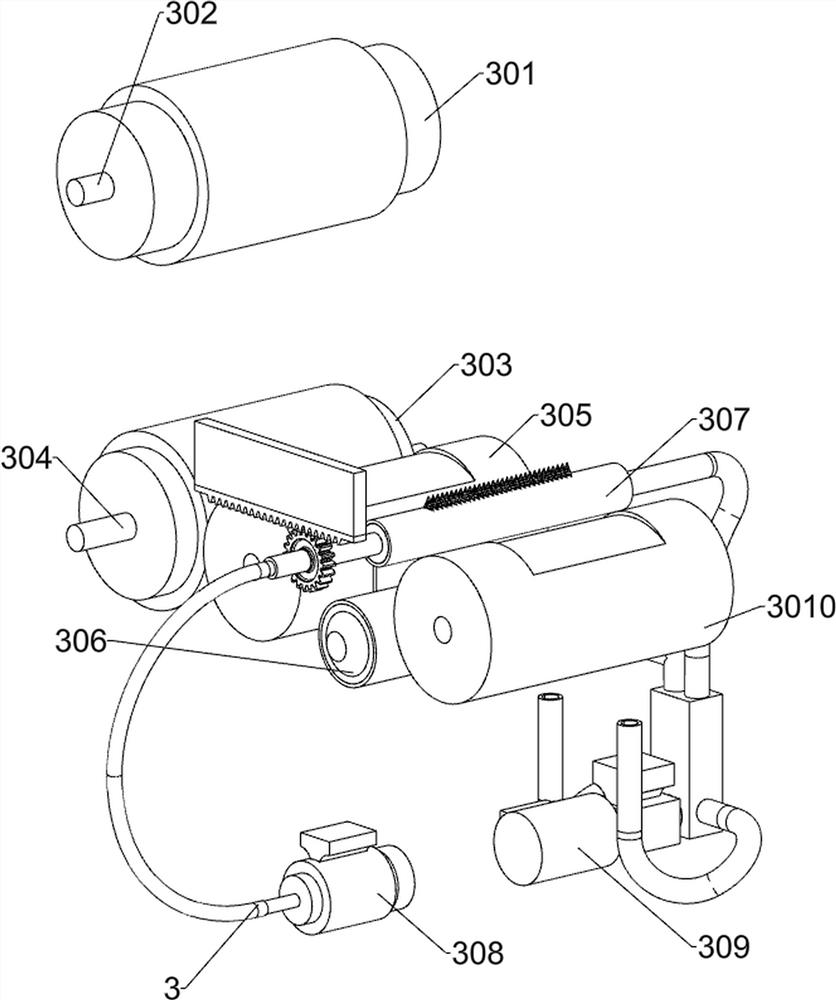 Metal processing device for coating on bonding copper wire