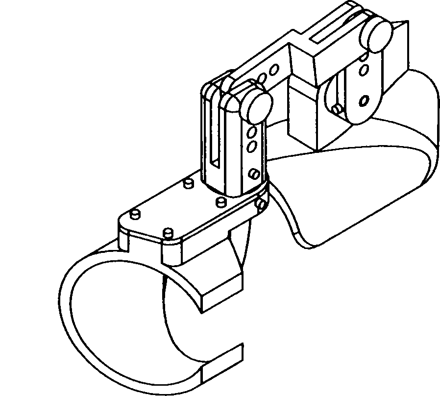 Thumb metacarpophalangeal joint movement detection device