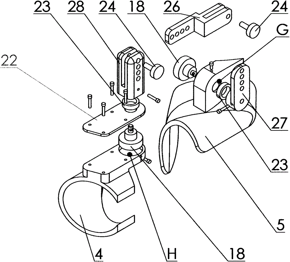 Thumb metacarpophalangeal joint movement detection device