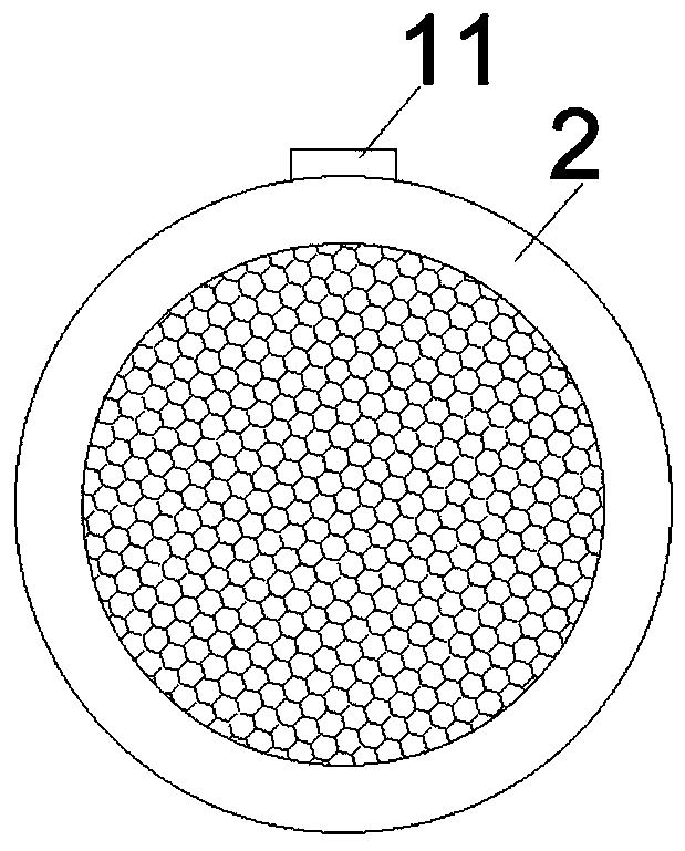 Ventilation and disinfection device for infectious disease isolation ward