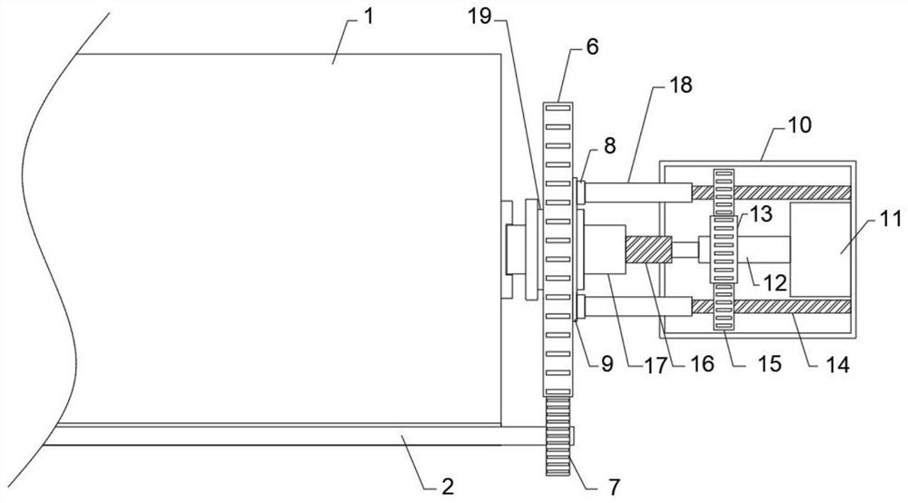 An automatic plate rolling device for a corrugated box printing machine