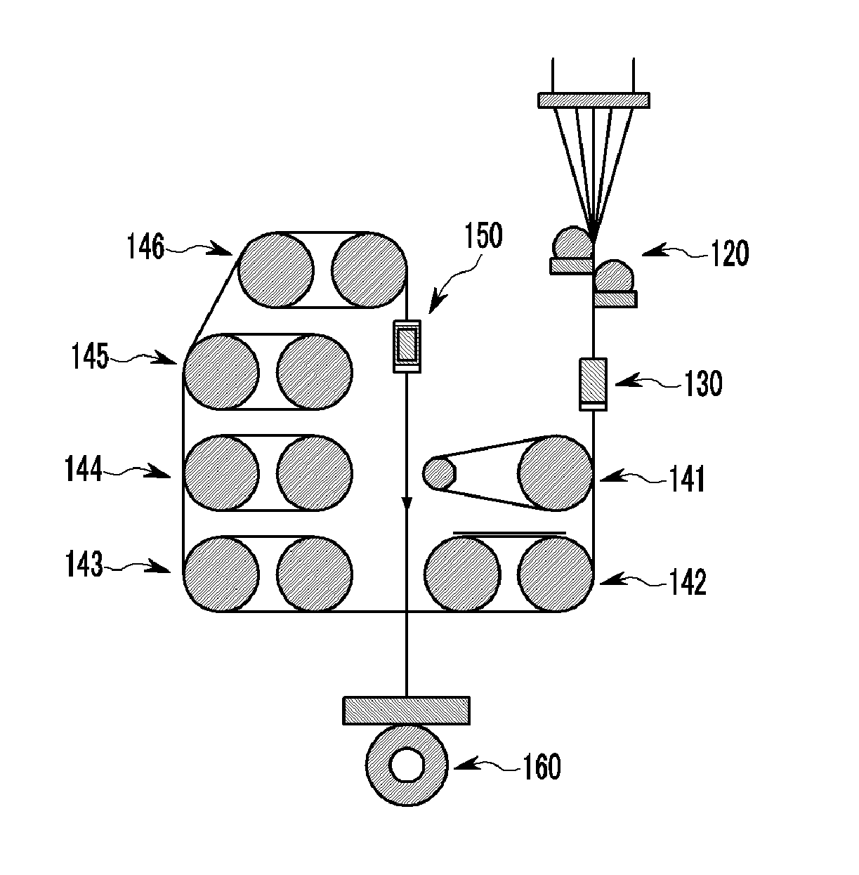 Polyester yarn and production method thereof