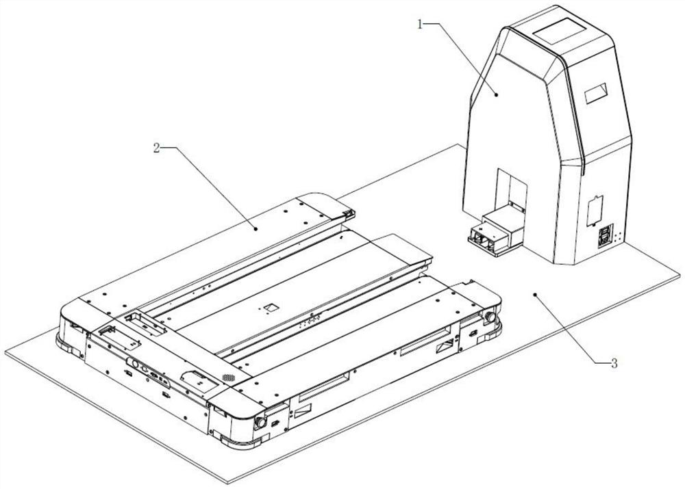 Mobile charging system and mobile charging positioning method