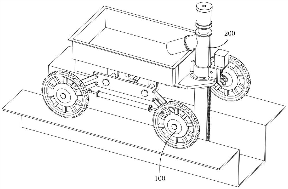 Ditch dredging equipment applied to hydraulic engineering