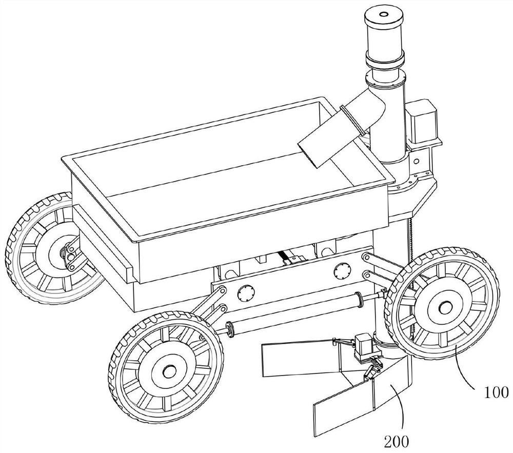 Ditch dredging equipment applied to hydraulic engineering