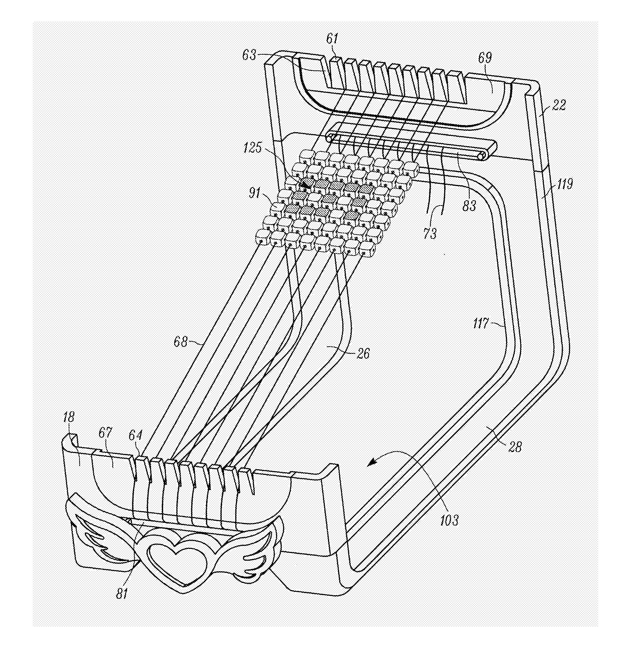 Bead weaving loom