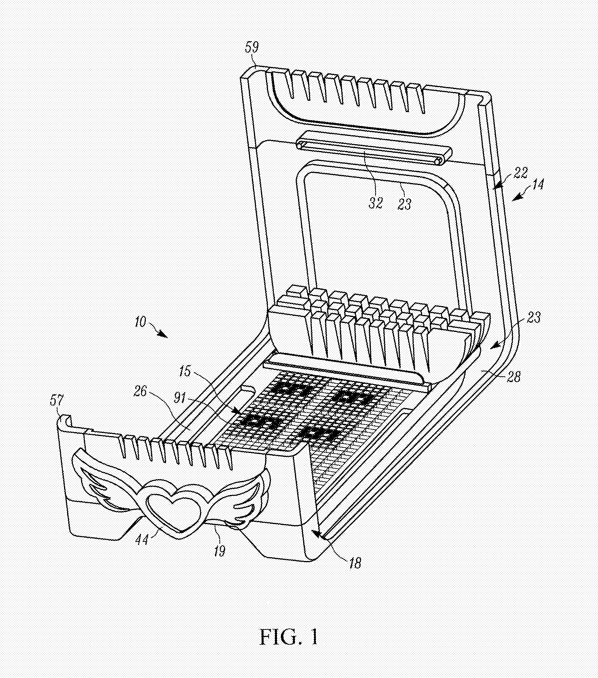 Bead weaving loom