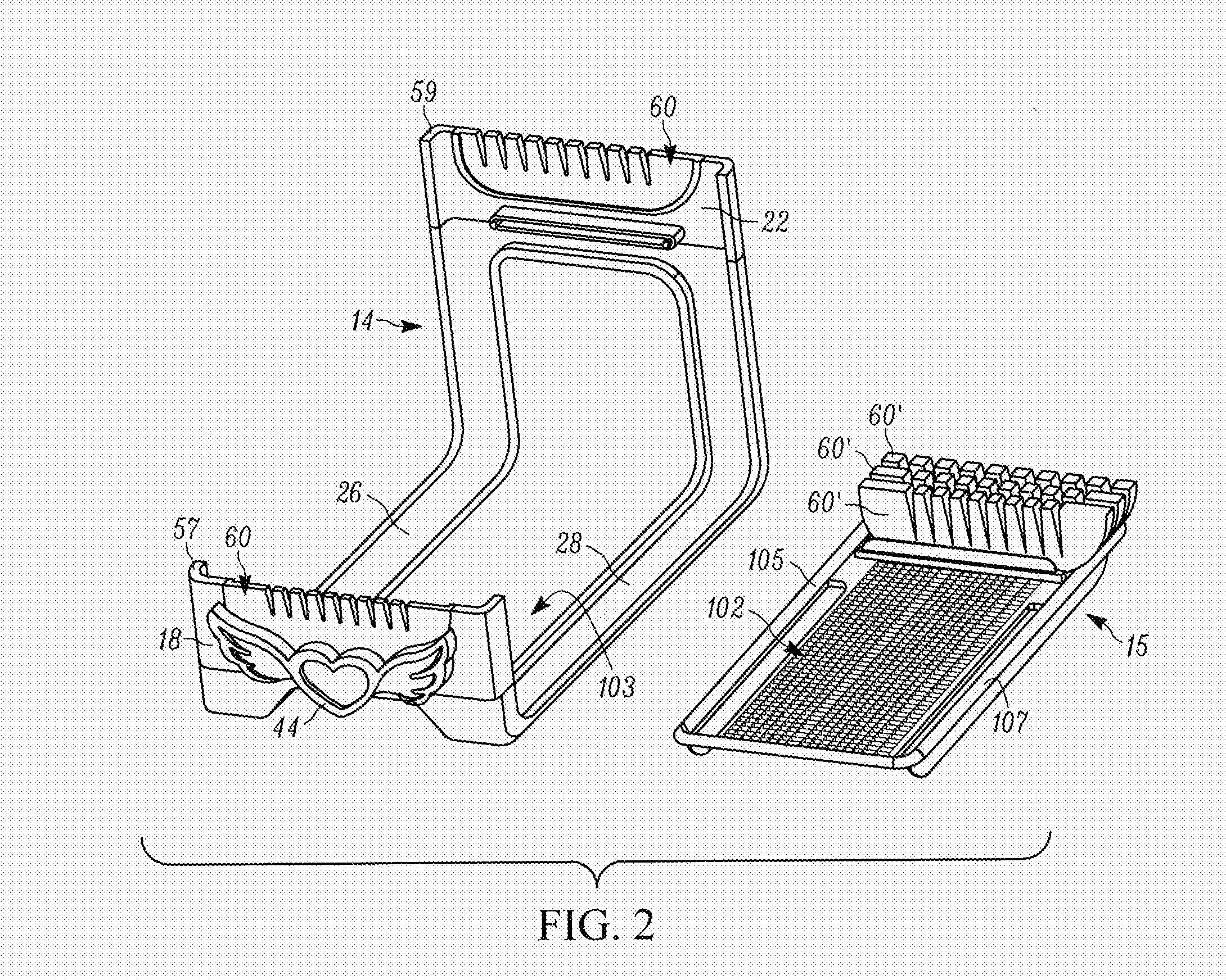 Bead weaving loom