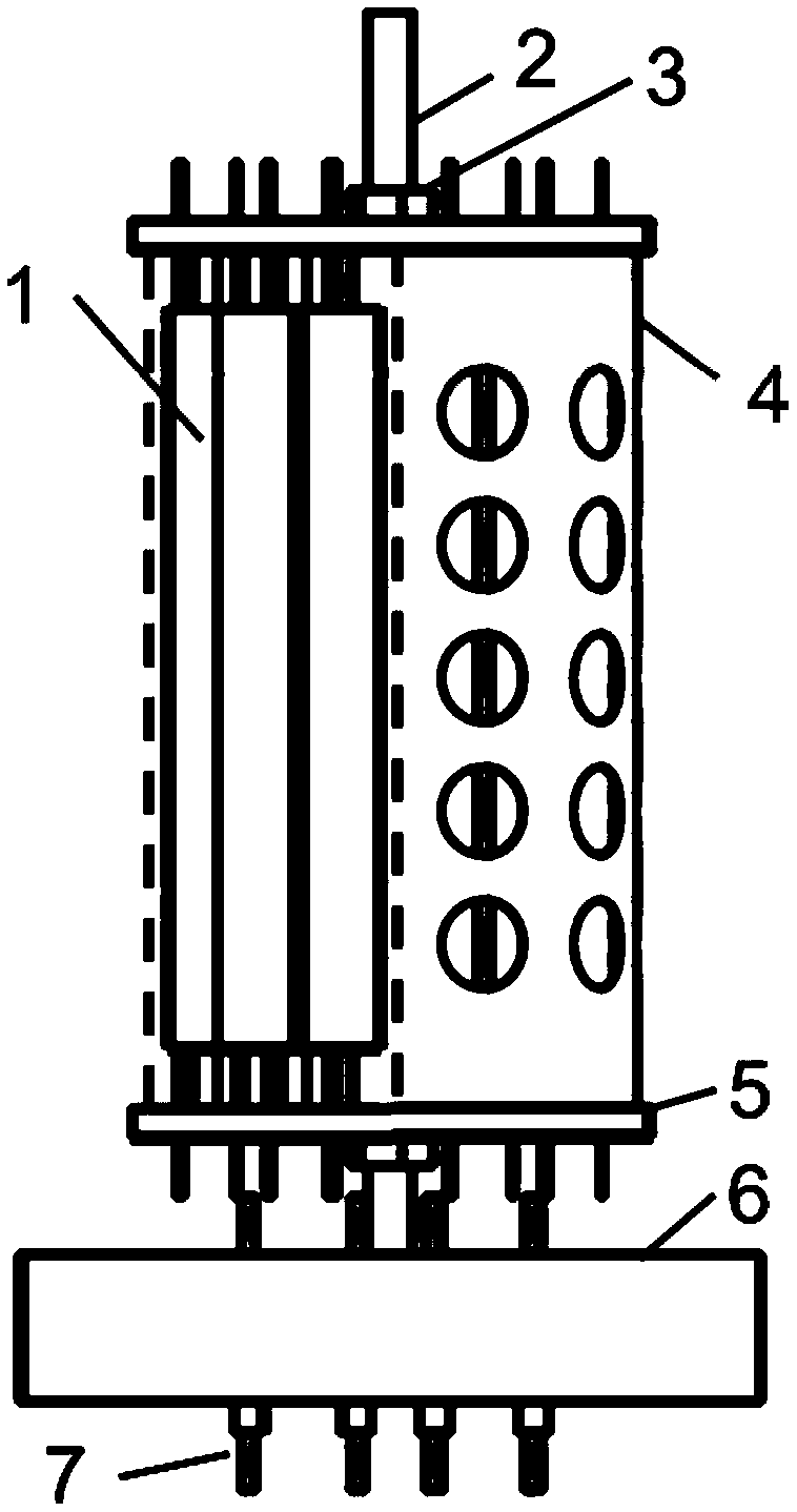 Internally heated getter pump