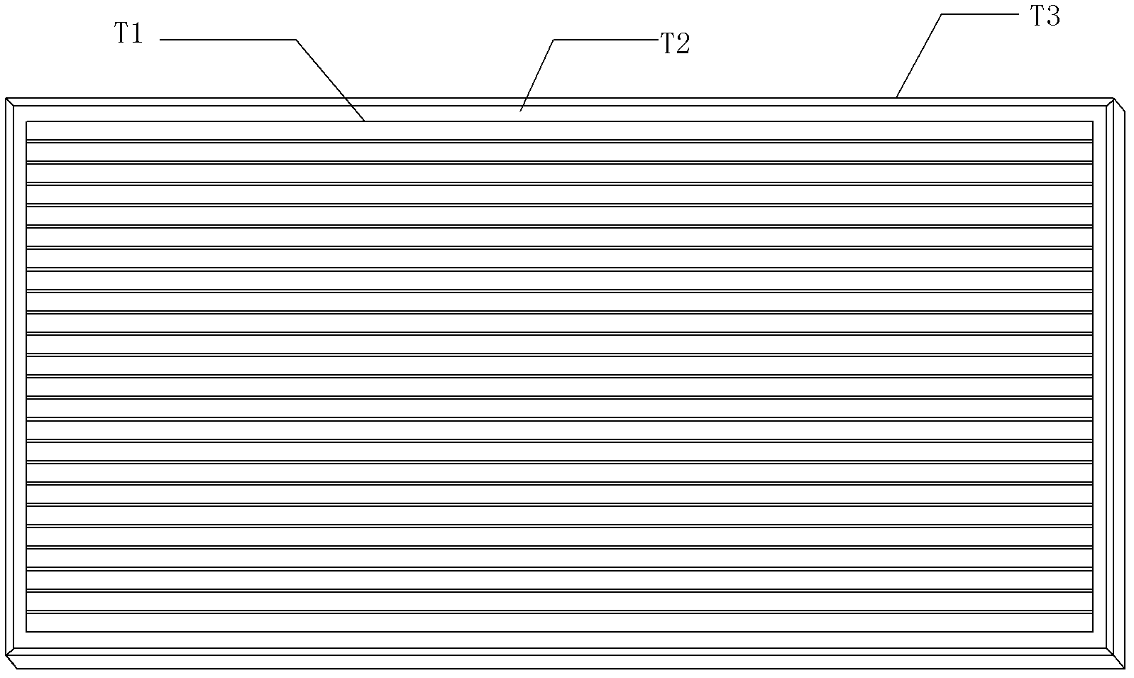 Building material type double-sided glass photovoltaic component and manufacturing method thereof