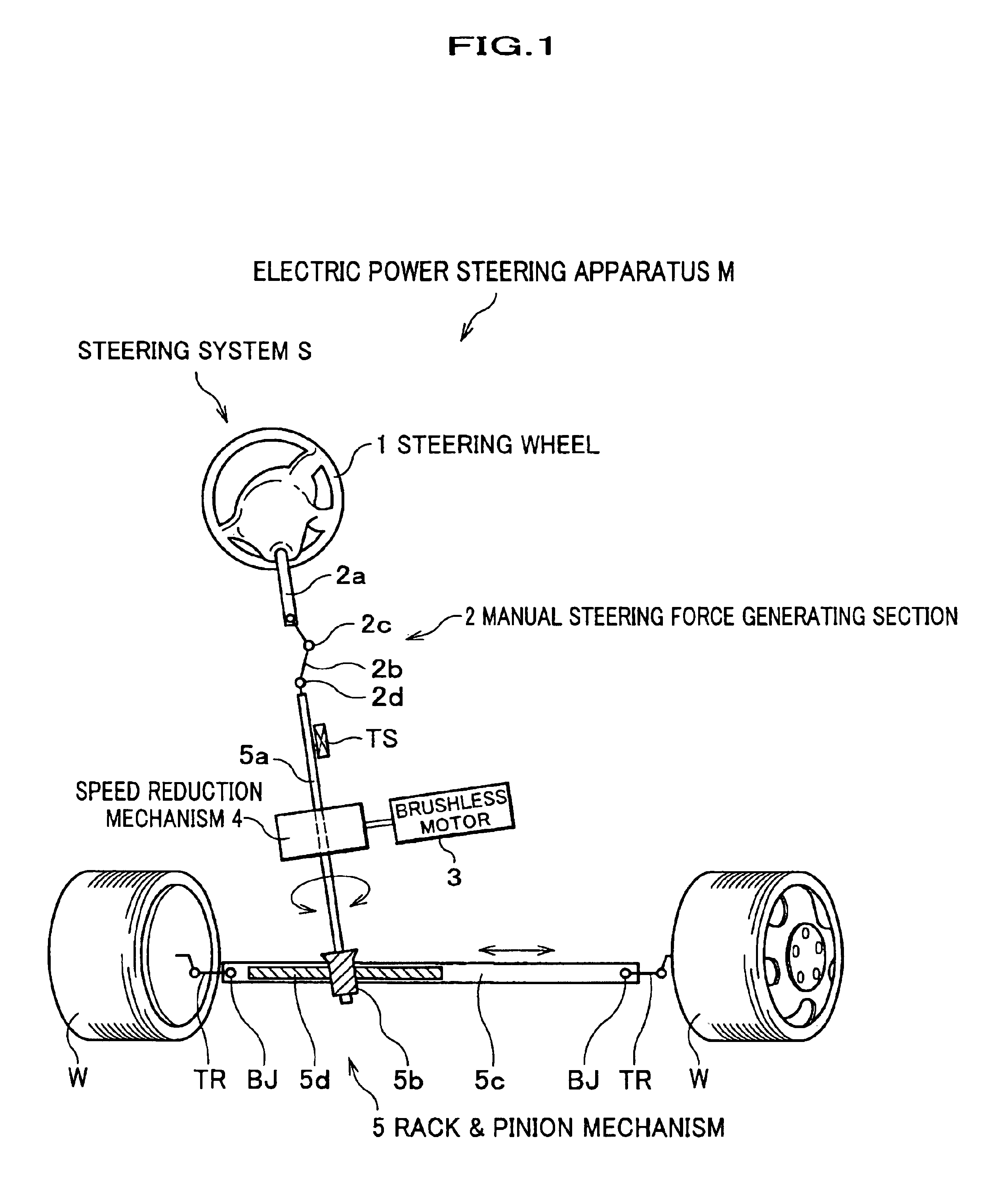 Electric steering apparatus