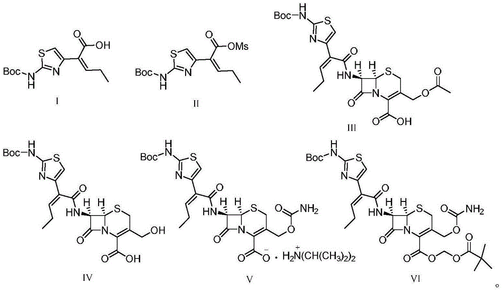 Preparation method of cefcapene pivoxil hydrochloride