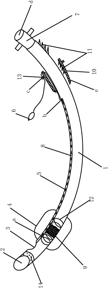 steerable tip endotracheal tube