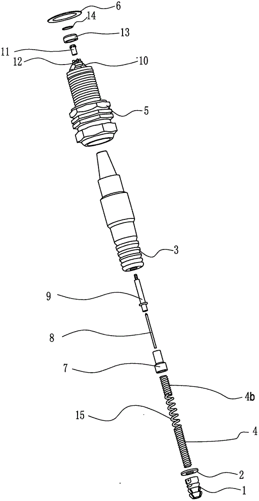 Two-stroke engine using left box body with separating wall containing multiple through holes to assist in scavenging