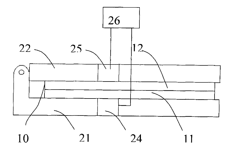 Tool and method for burning/recording liquid crystal display panel