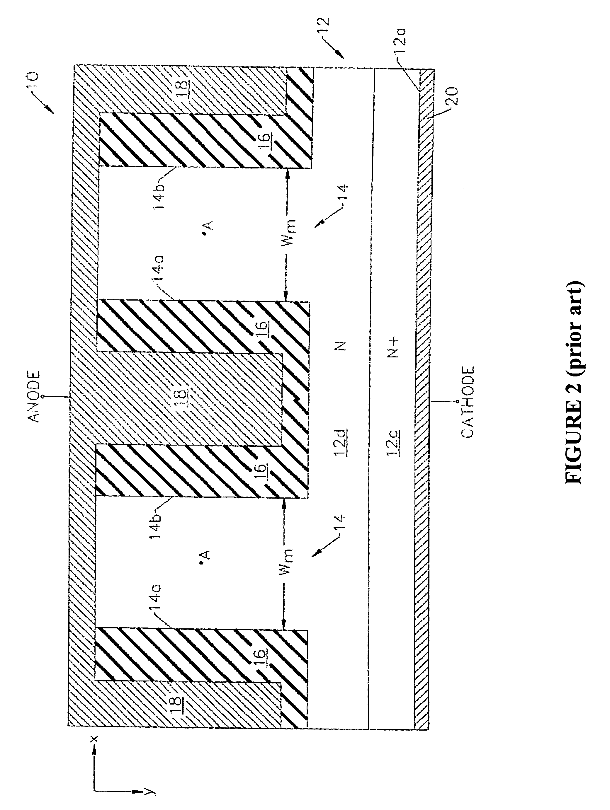 Trench schottky with multiple epi structure