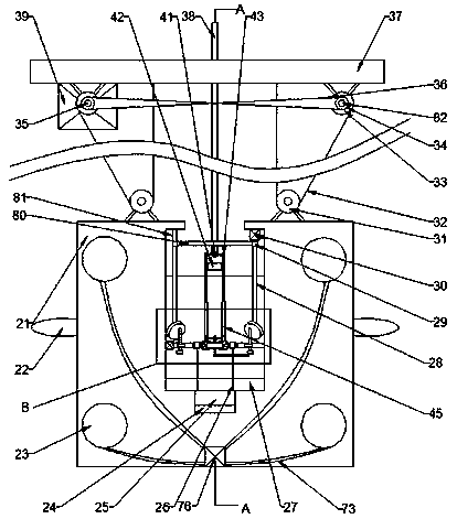 High-altitude glass cleaning device