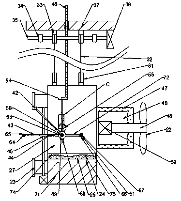 High-altitude glass cleaning device