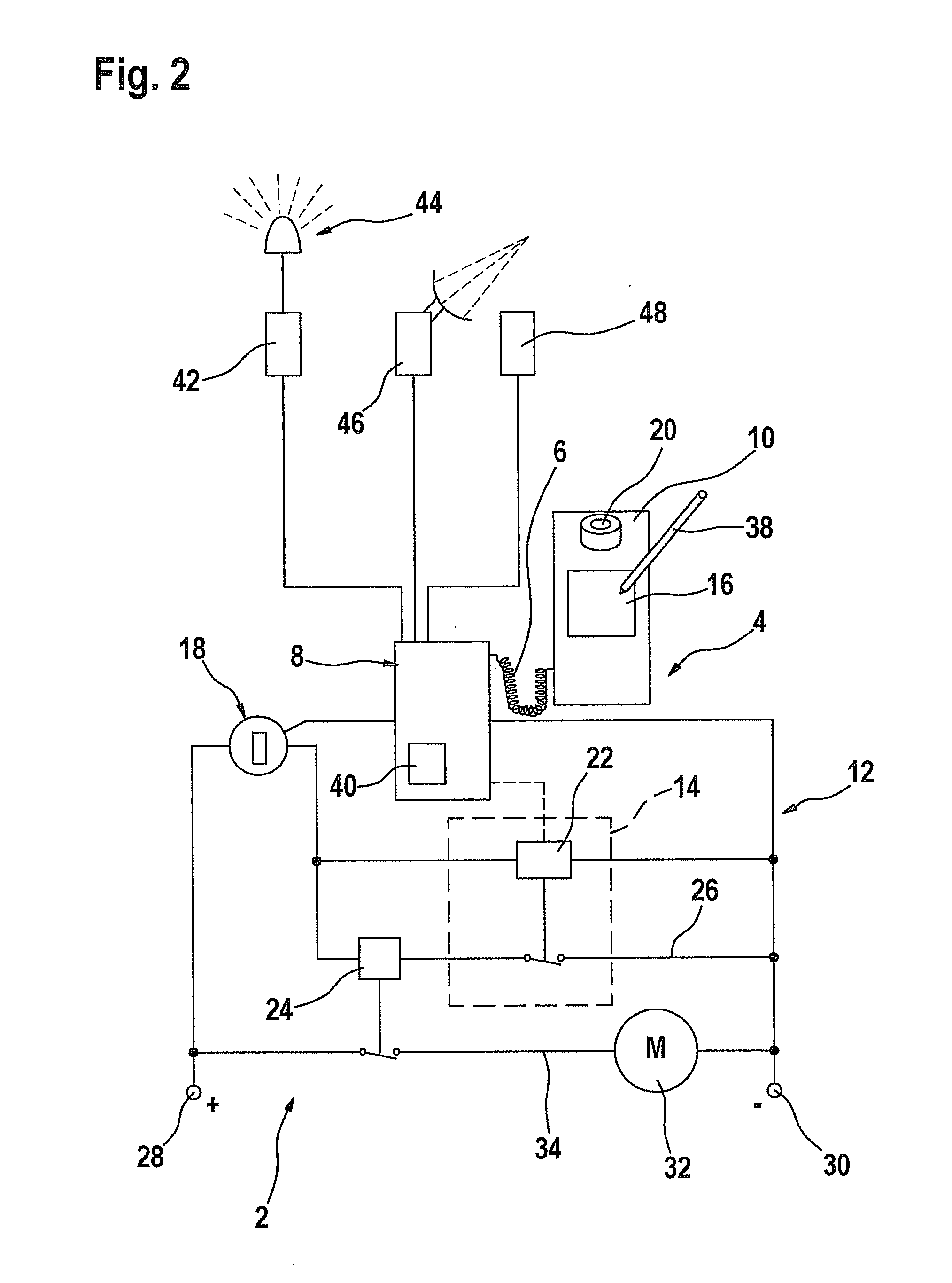 Alcohol immobilizer having an emergency drive option