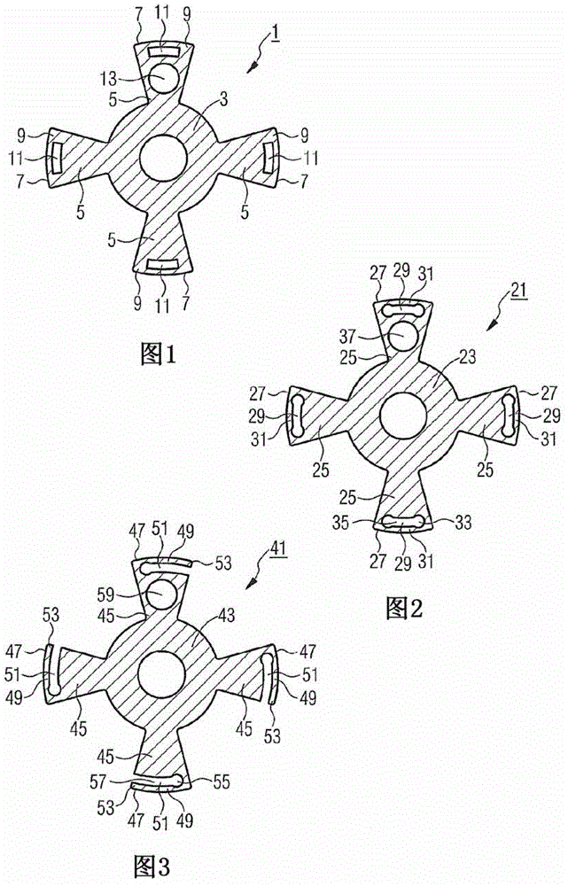 Rotor for a camshaft adjuster and camshaft adjuster