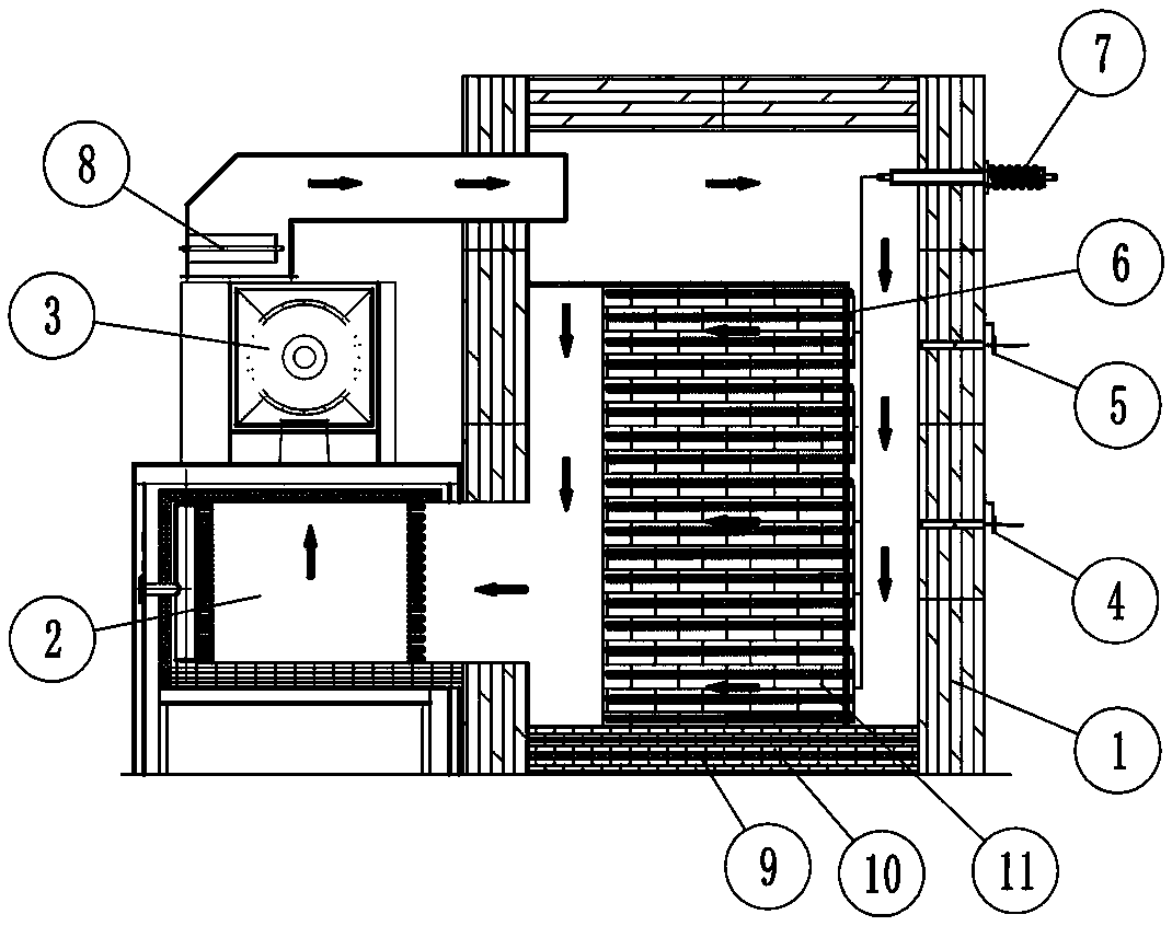 High-voltage solid heat accumulating equipment and heat accumulating control method