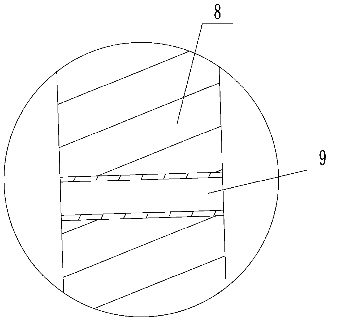 Screening device for liquid organic fertilizer