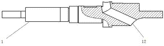 Integrated direct-current brushless motor of wheel hub