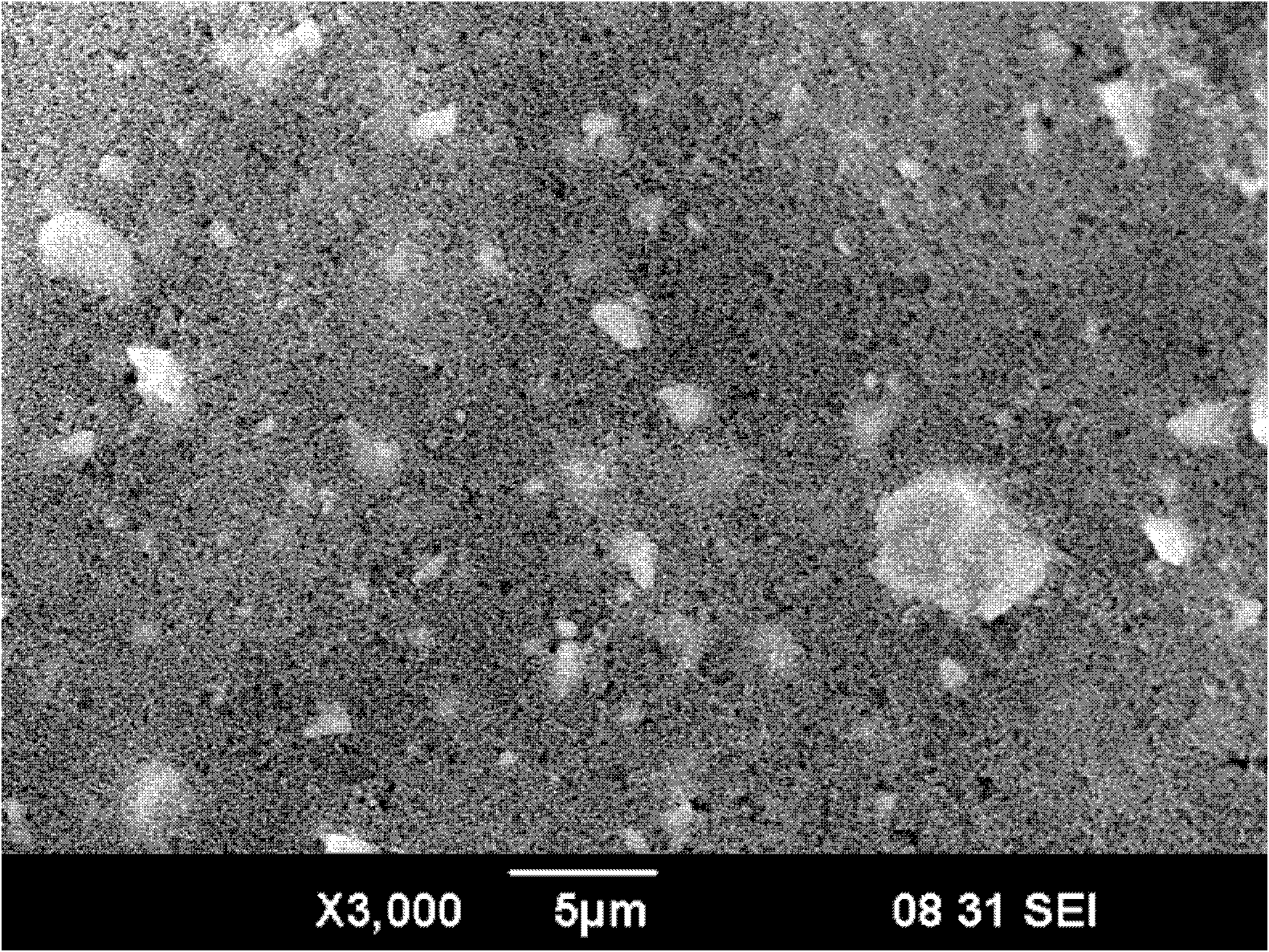 Method for preparing C/C composite material nanometer silicon carbide-mullite-molybdenum disilicide composite external coating