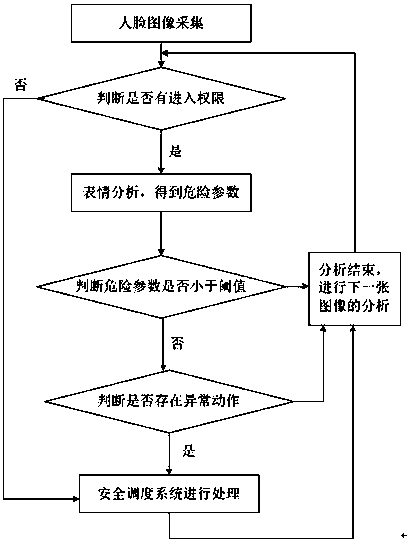 Identity authentication system and method based on image and somatosensory analysis