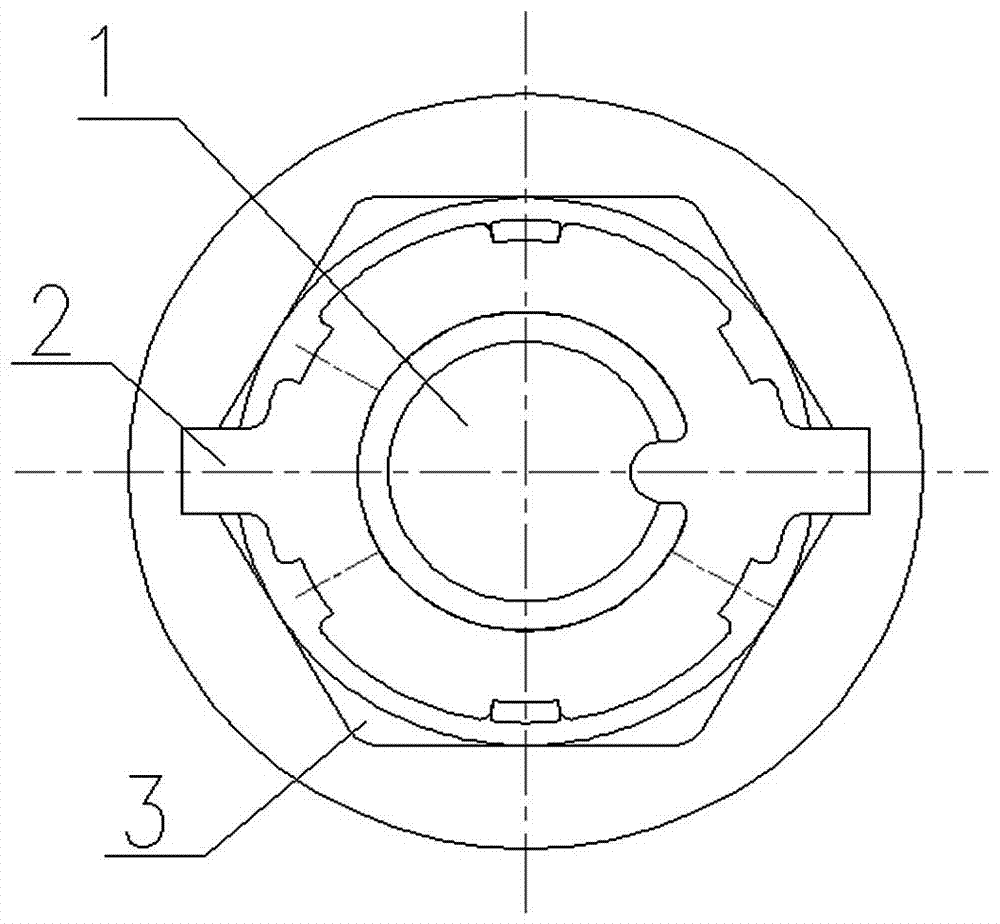 Bolt anti-loosening structure and anti-loosening method thereof