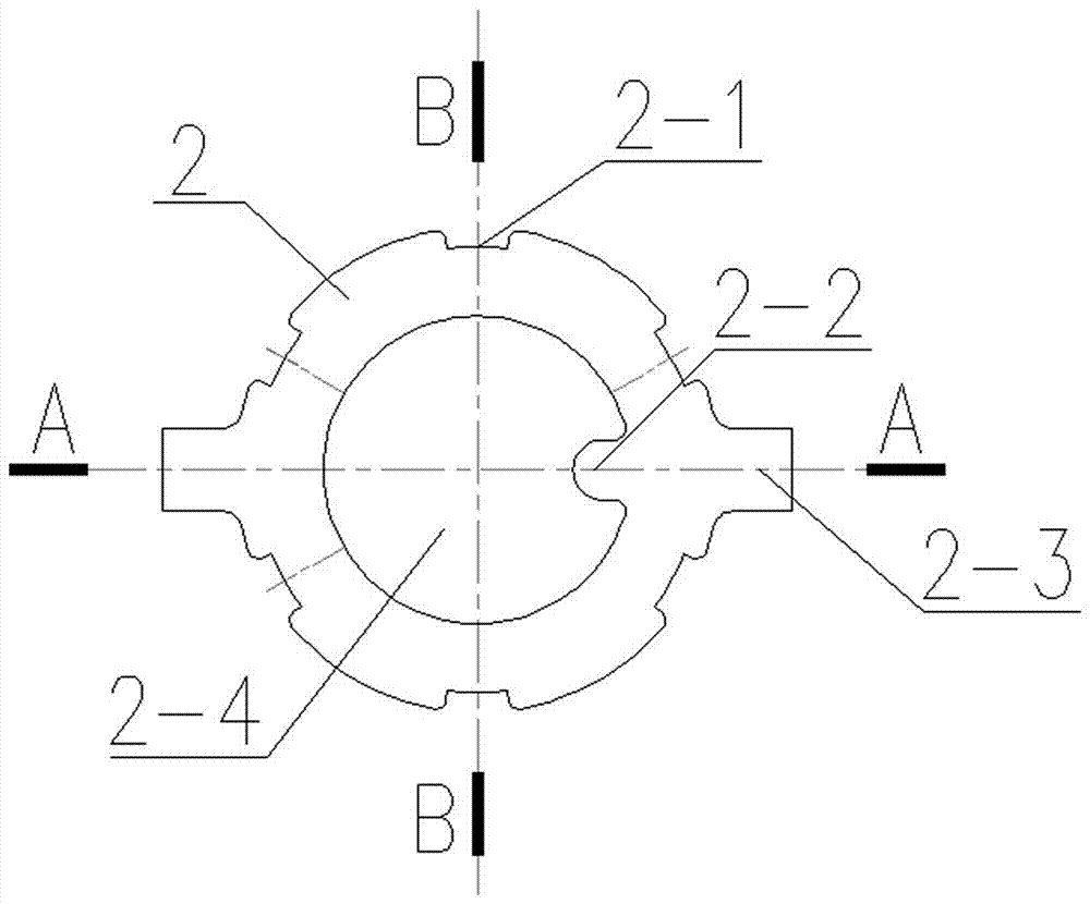 Bolt anti-loosening structure and anti-loosening method thereof