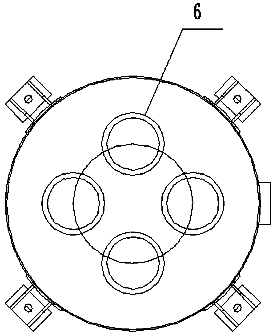 Combined type steam discharge silencer