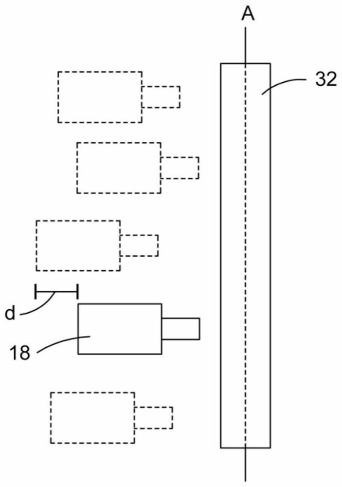 Method for determining print parameters of a printing machine and test bench