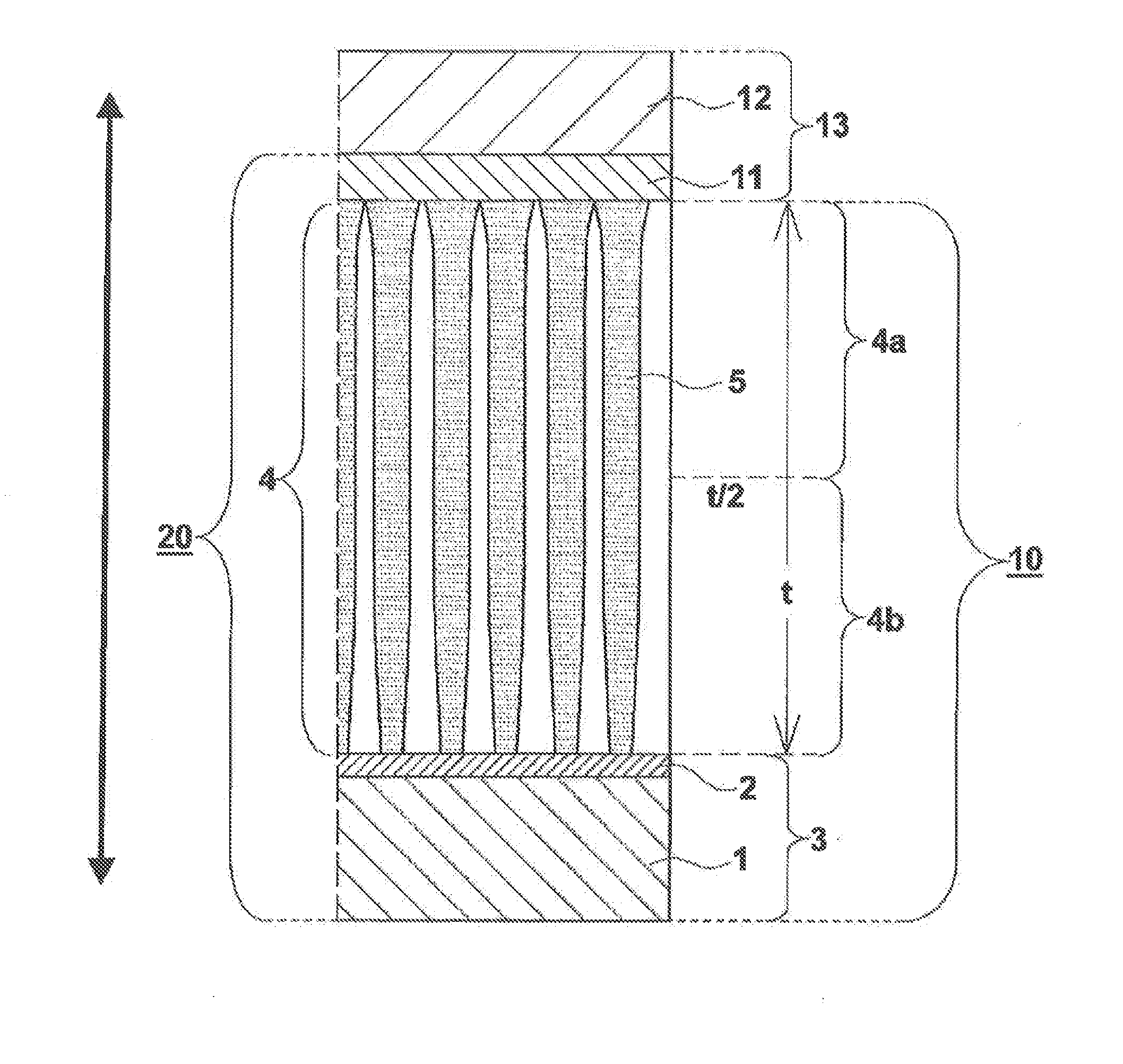 Scintillator plate and radiation detection panel