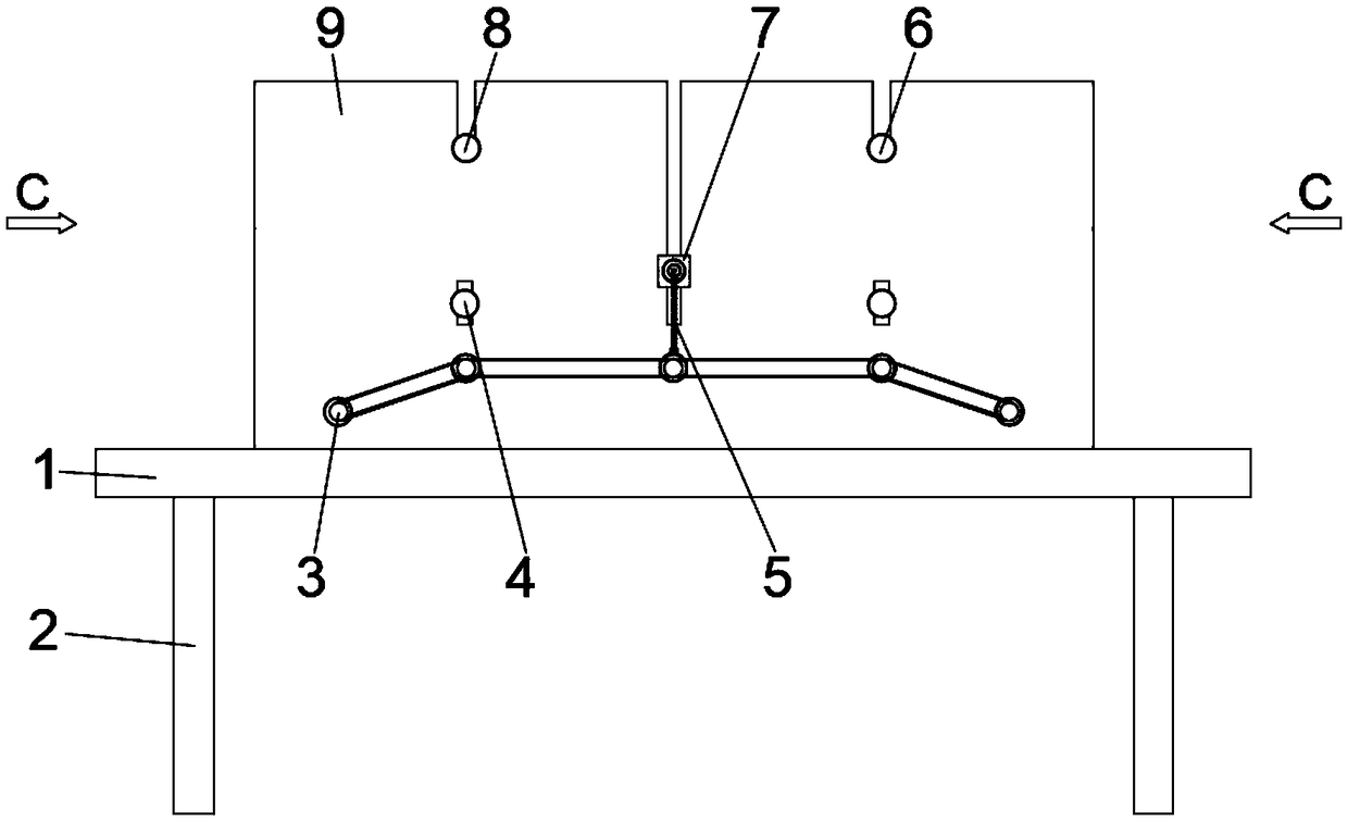 Waxing device for textile machine of clothing manufacturing