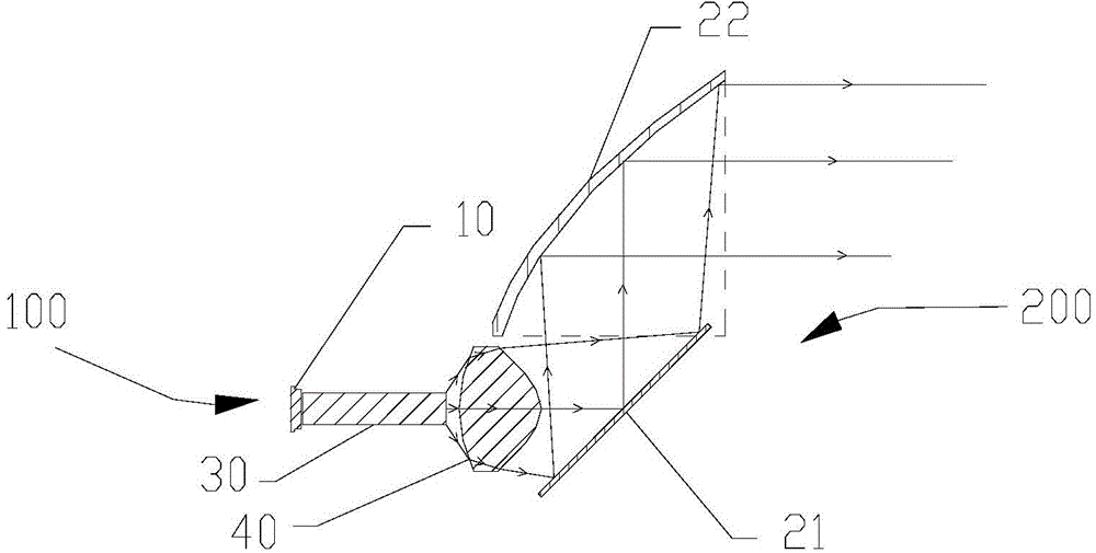 Lighting component and operating lamp