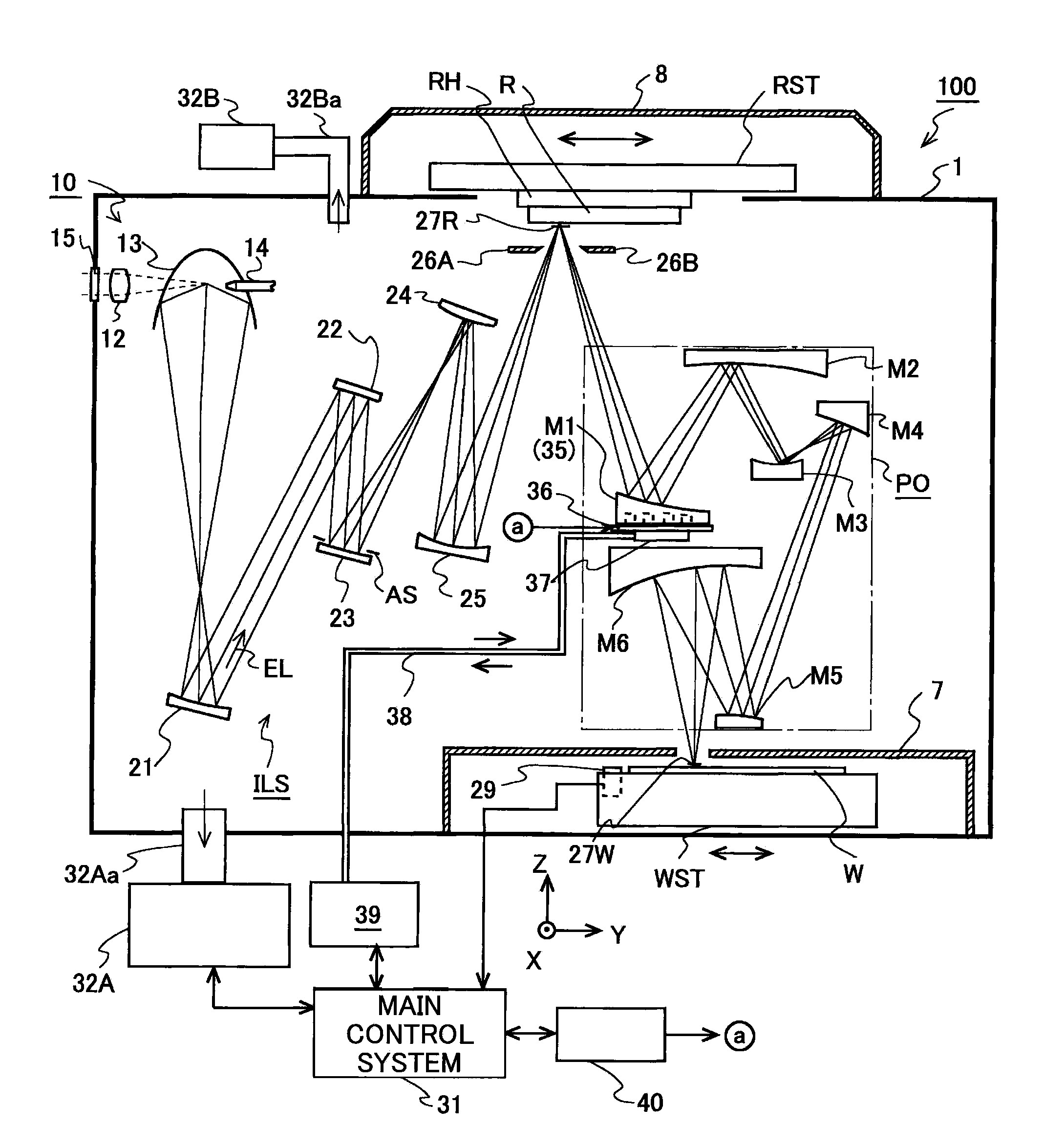 Deformable mirror, mirror apparatus, and exposure apparatus