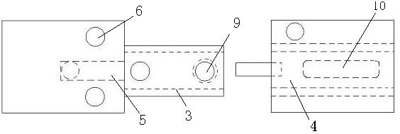 Variable-pitch locking dog of mechanical digital lock