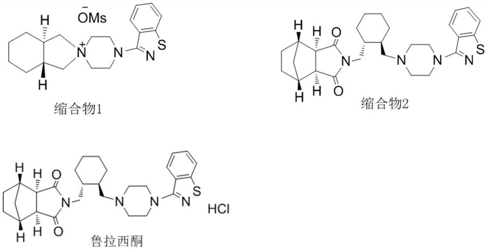 Method for preparing lurasidone with high purity and high yield