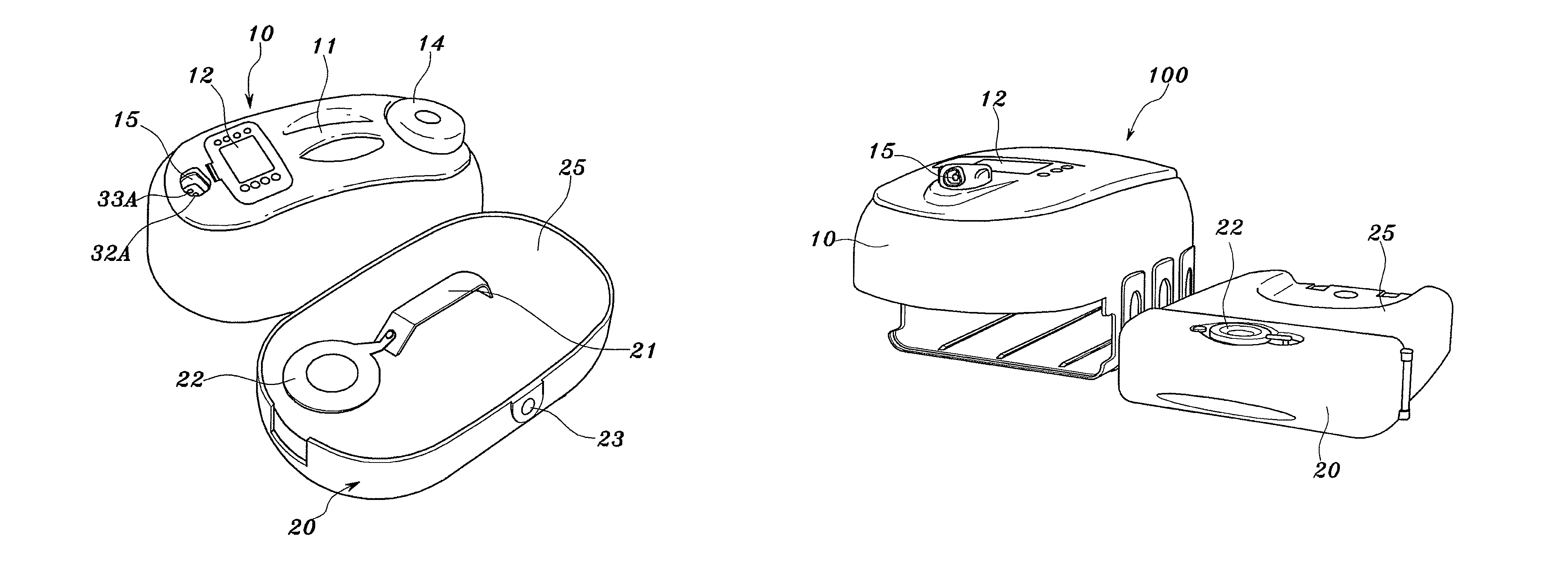 Quantitative and qualitative analysis apparatus for measuring the body fluid